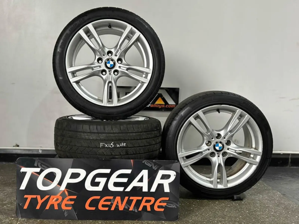 18" Genuine BMW 3 Series F30 400M Alloy Wheels - Image 1