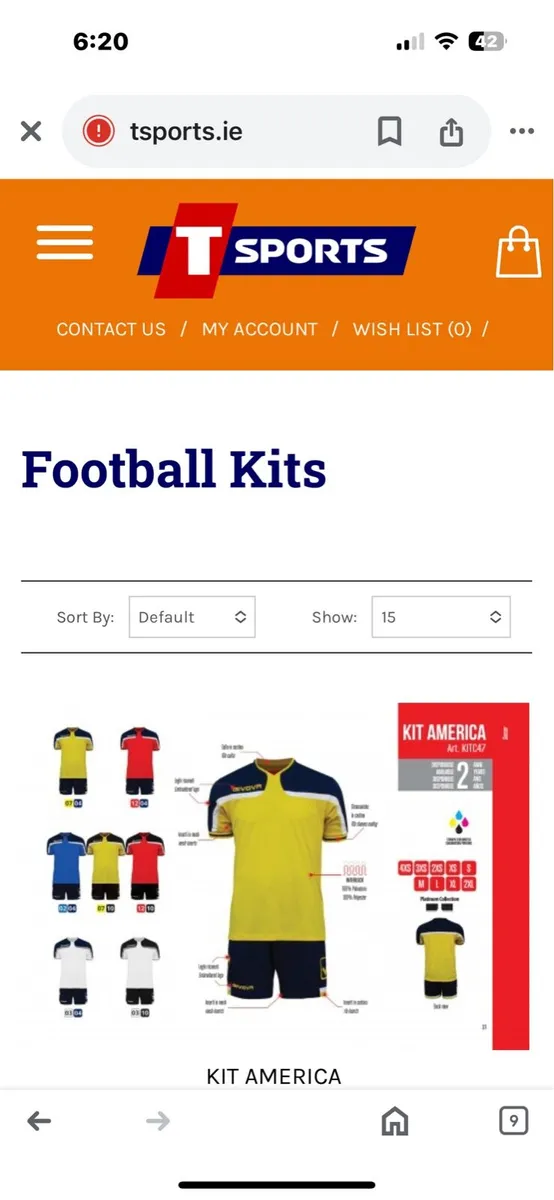 Online Sports Shop - Image 1