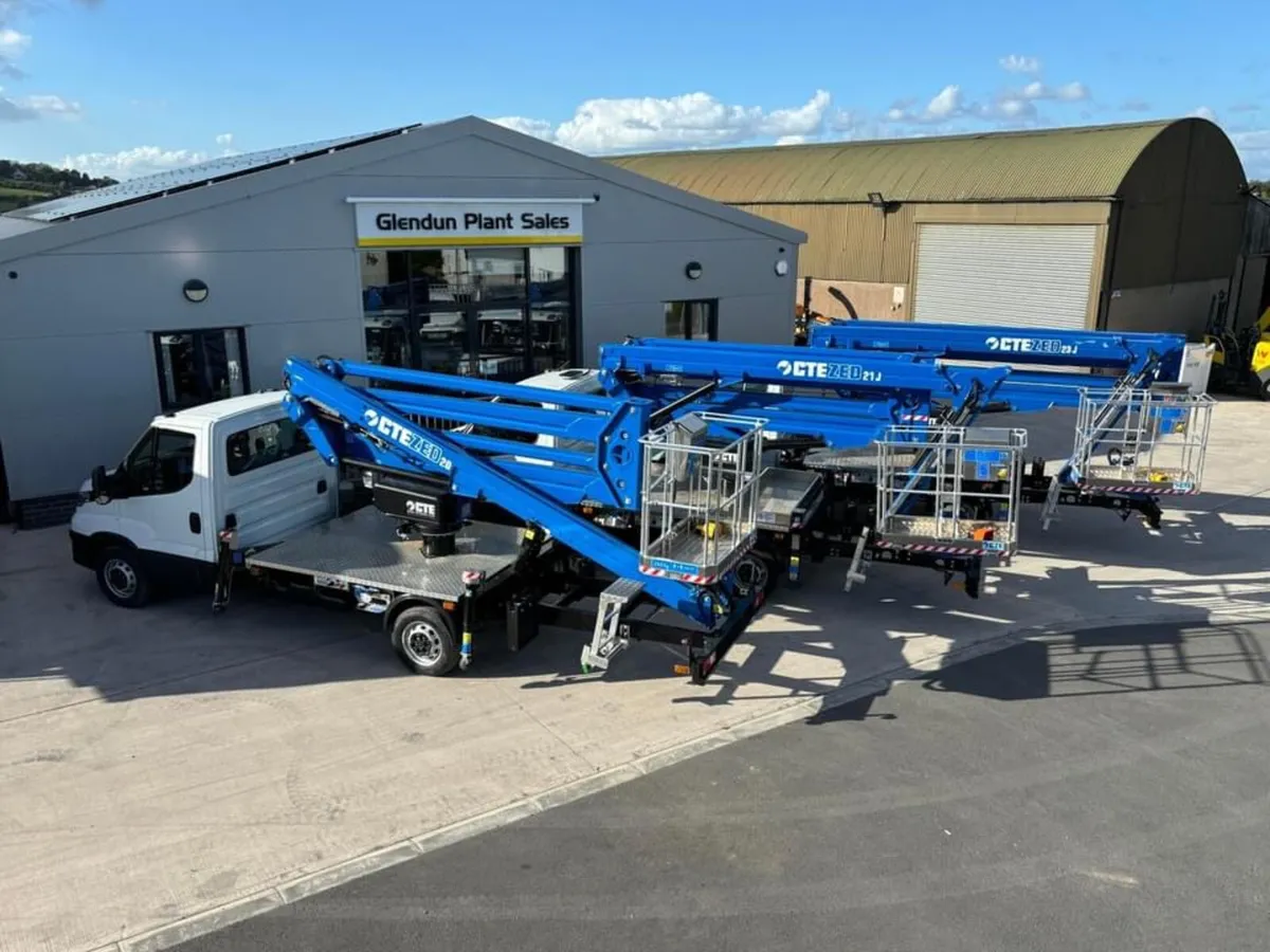 New CTE truck mounted cherrypicker boom lifts - Image 1