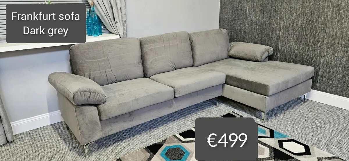 Stylish sofa -  Frankfurt Lounge Corner Sofa - Plu - Image 1