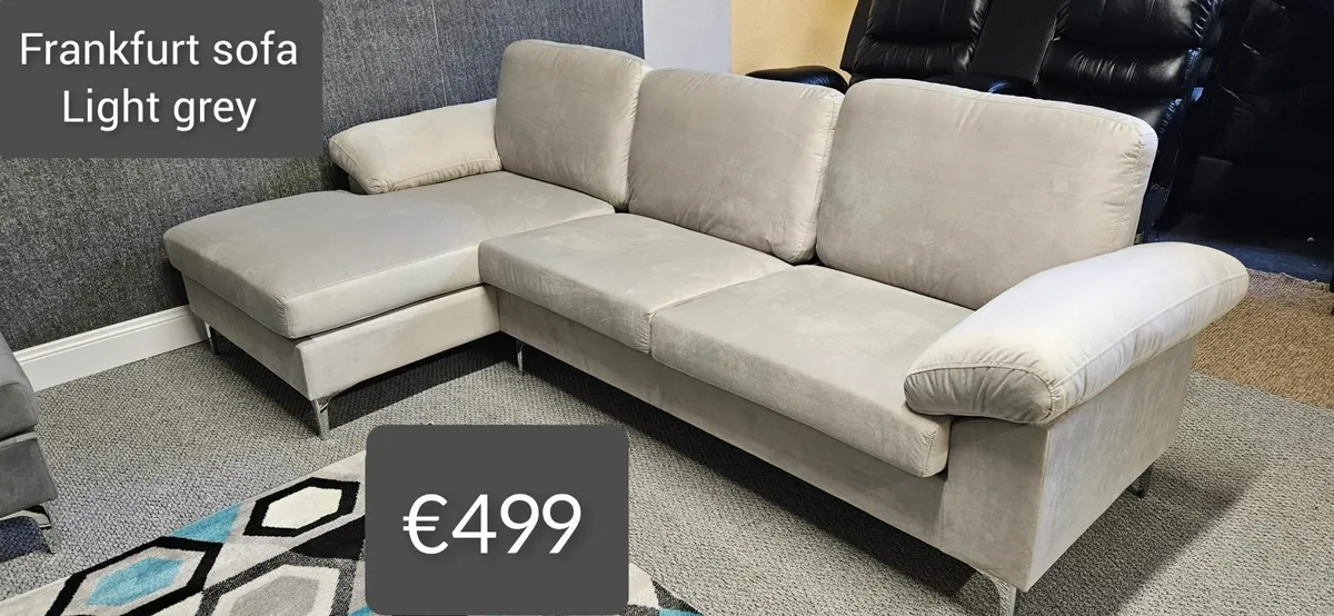 Stylish sofa -  Frankfurt Lounge Corner Sofa - Plu - Image 2