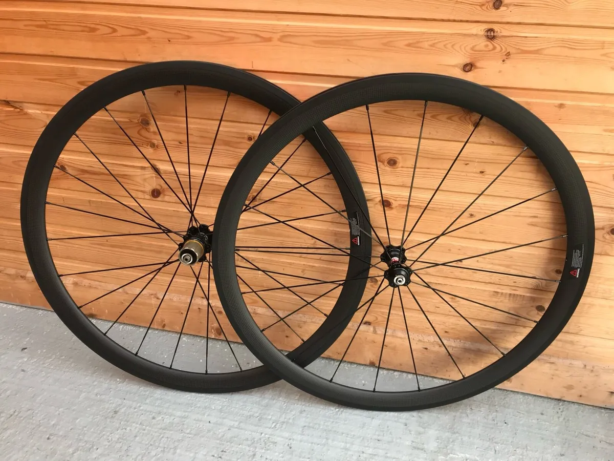 Free Delivery - New Novatec Carbon 38mm wheels - Image 4