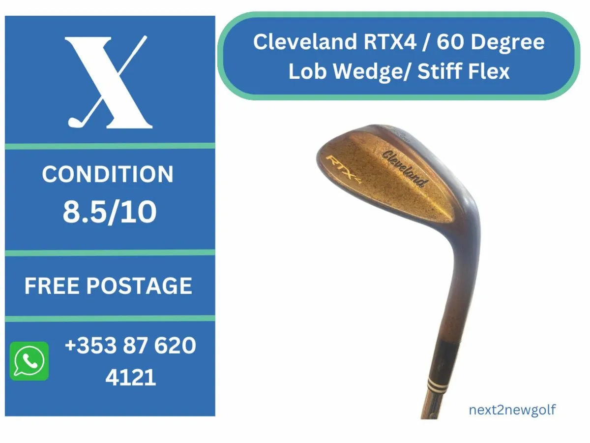 Cleveland RTX 4 Wedge *Free Nationwide Delivery* - Image 1