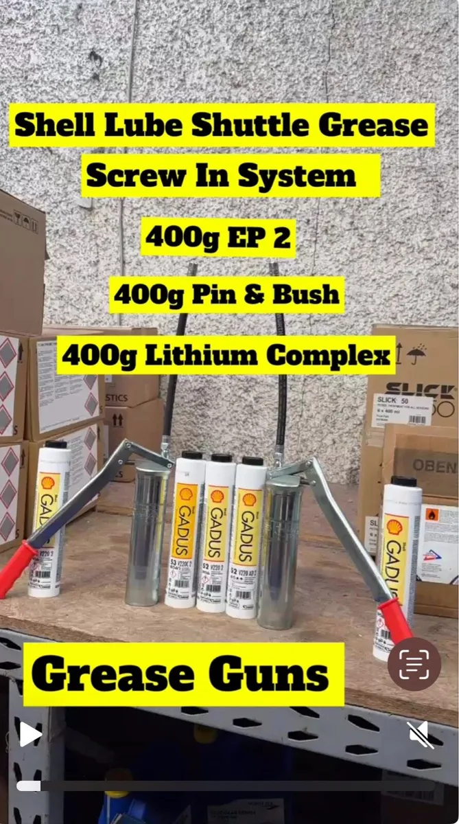 Shell Grease Lubeshuttle 12x400g - Image 1