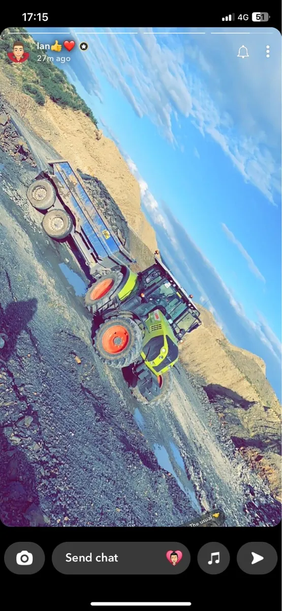 Tractors and Dump trailer hire for sale in Co. Clare for €60 on DoneDeal