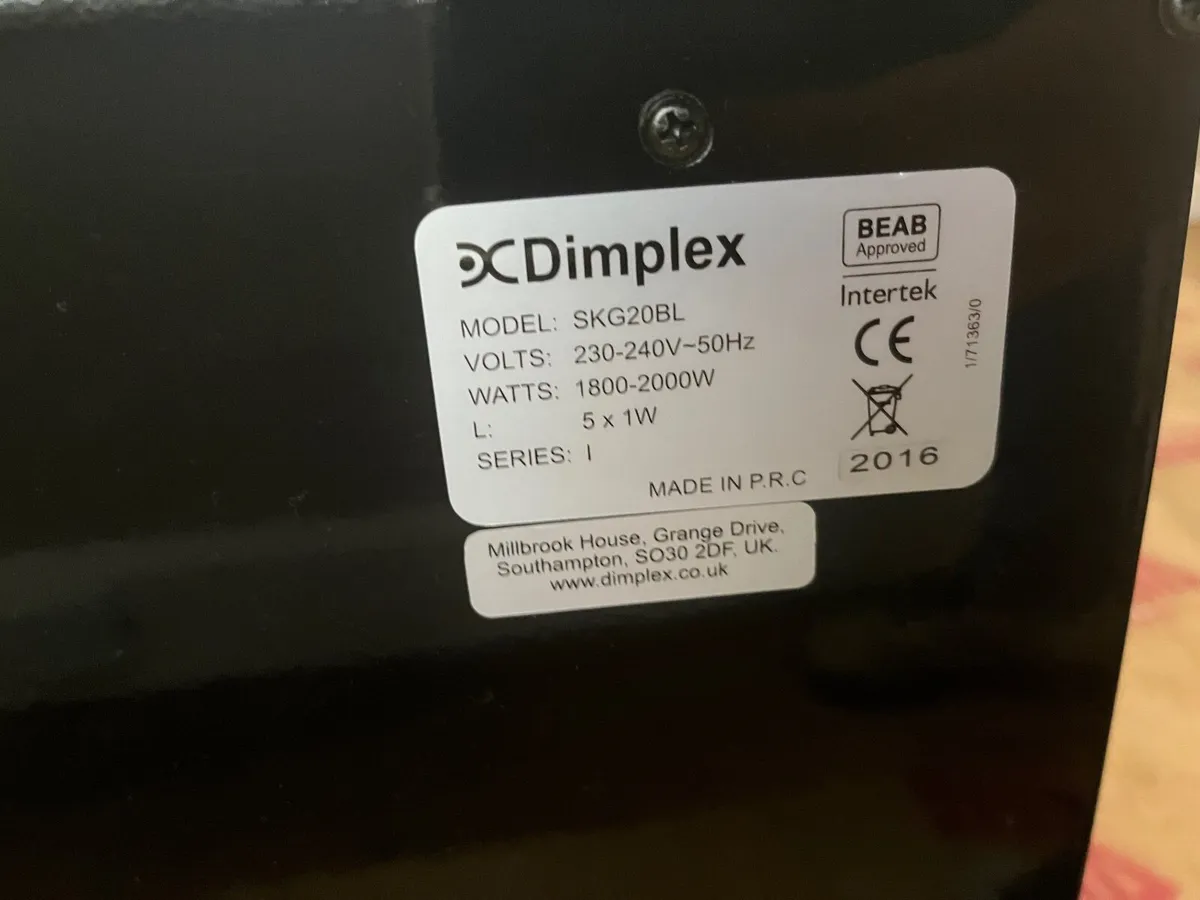 Dimplex Stockbridge Electric Stove for sale in Co. Dublin for €200 on