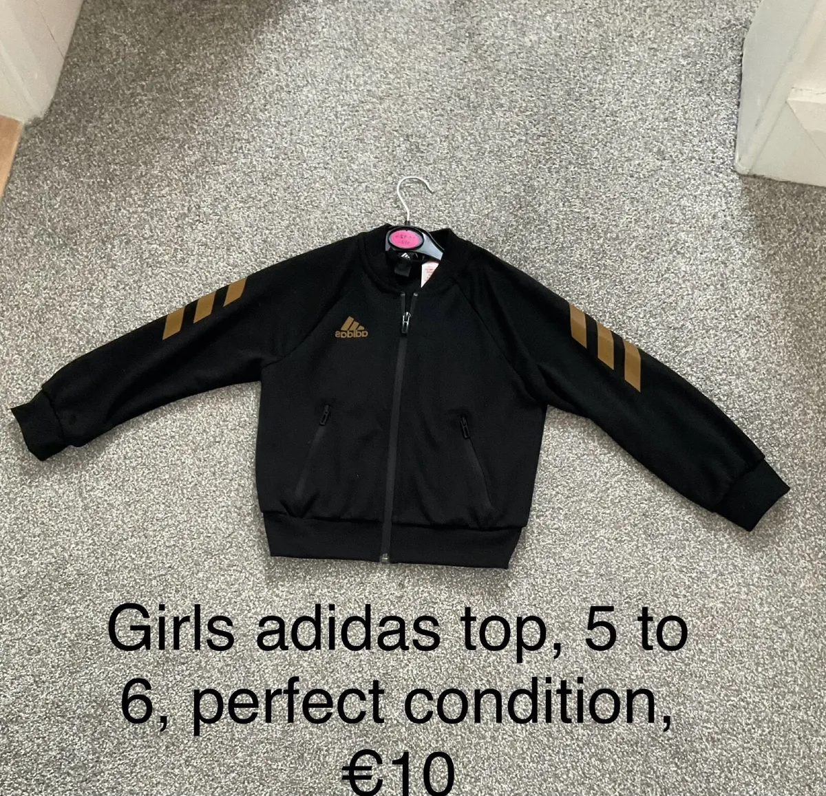 Girls tracksuit top, 5 to 6