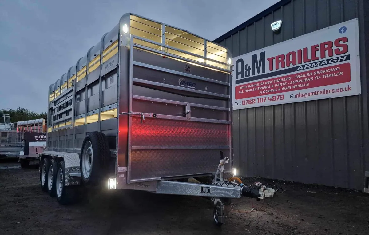 M-Tec Cattle trailer - Image 1