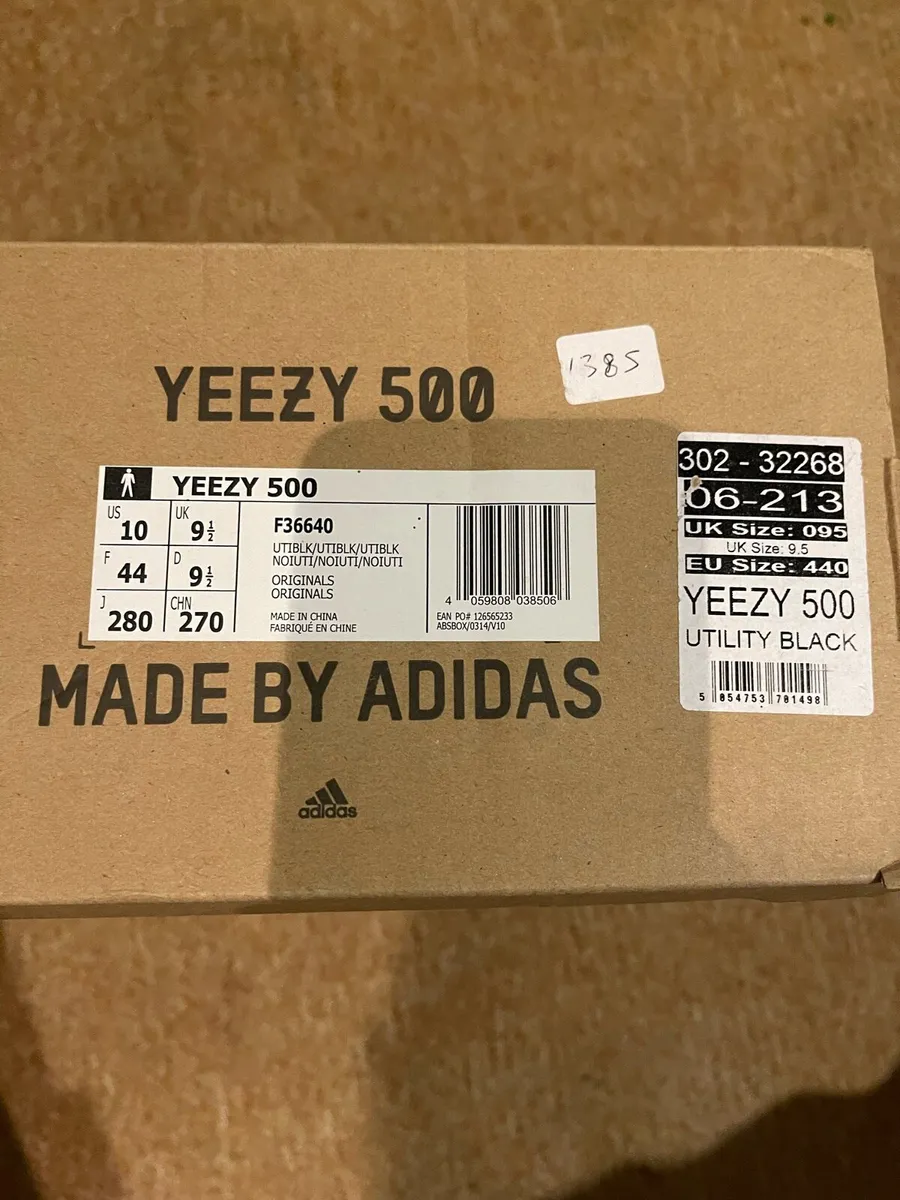 Yezzy 500 black - Image 3