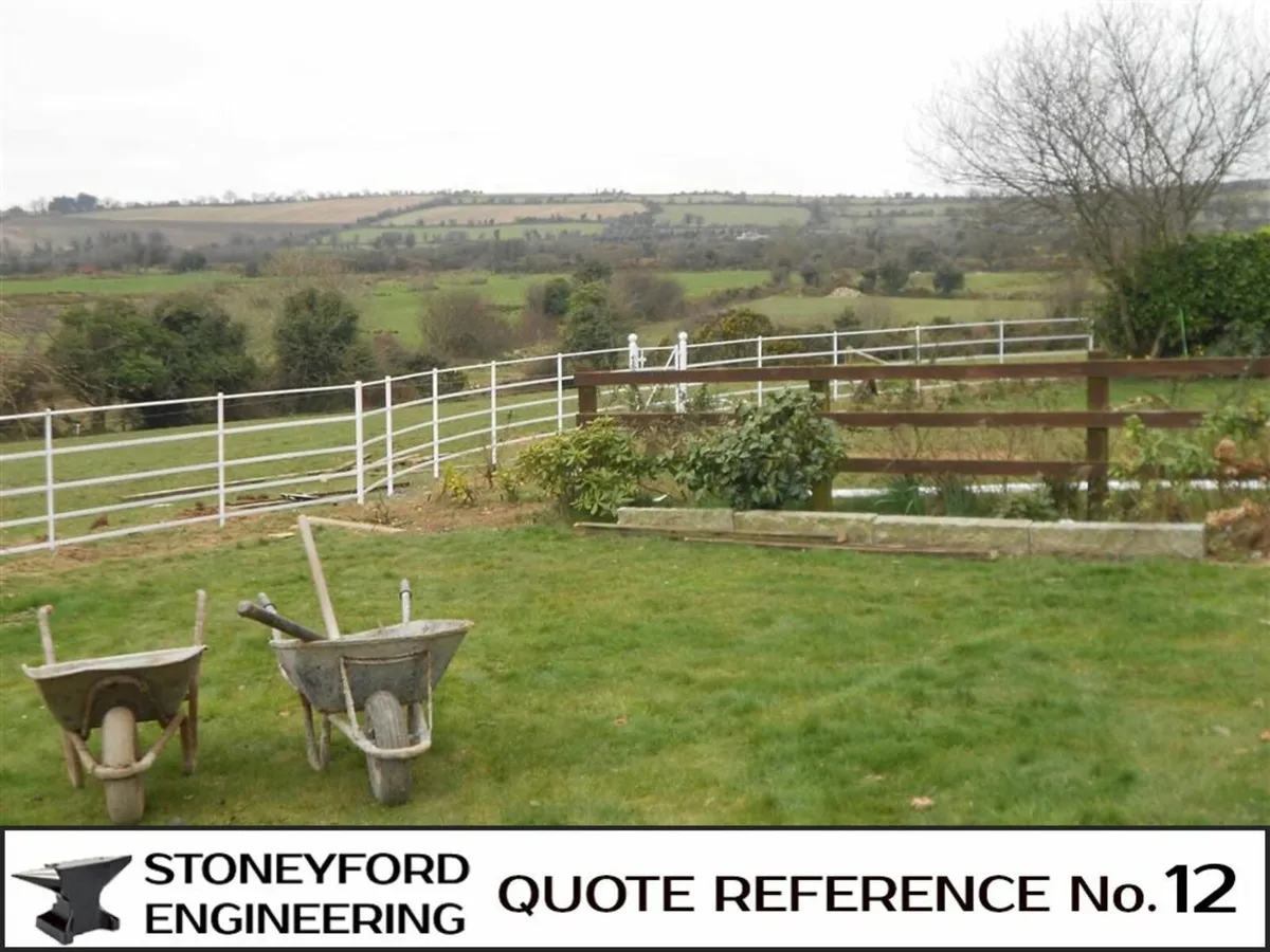 Traditional riveted and country entrance gates - Image 2