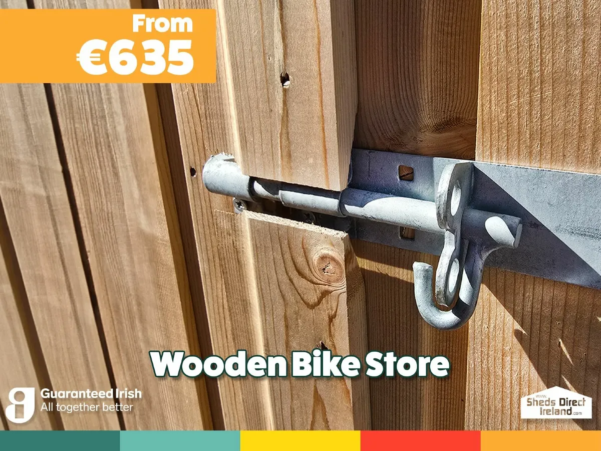 Wooden Bike Shed - Image 2