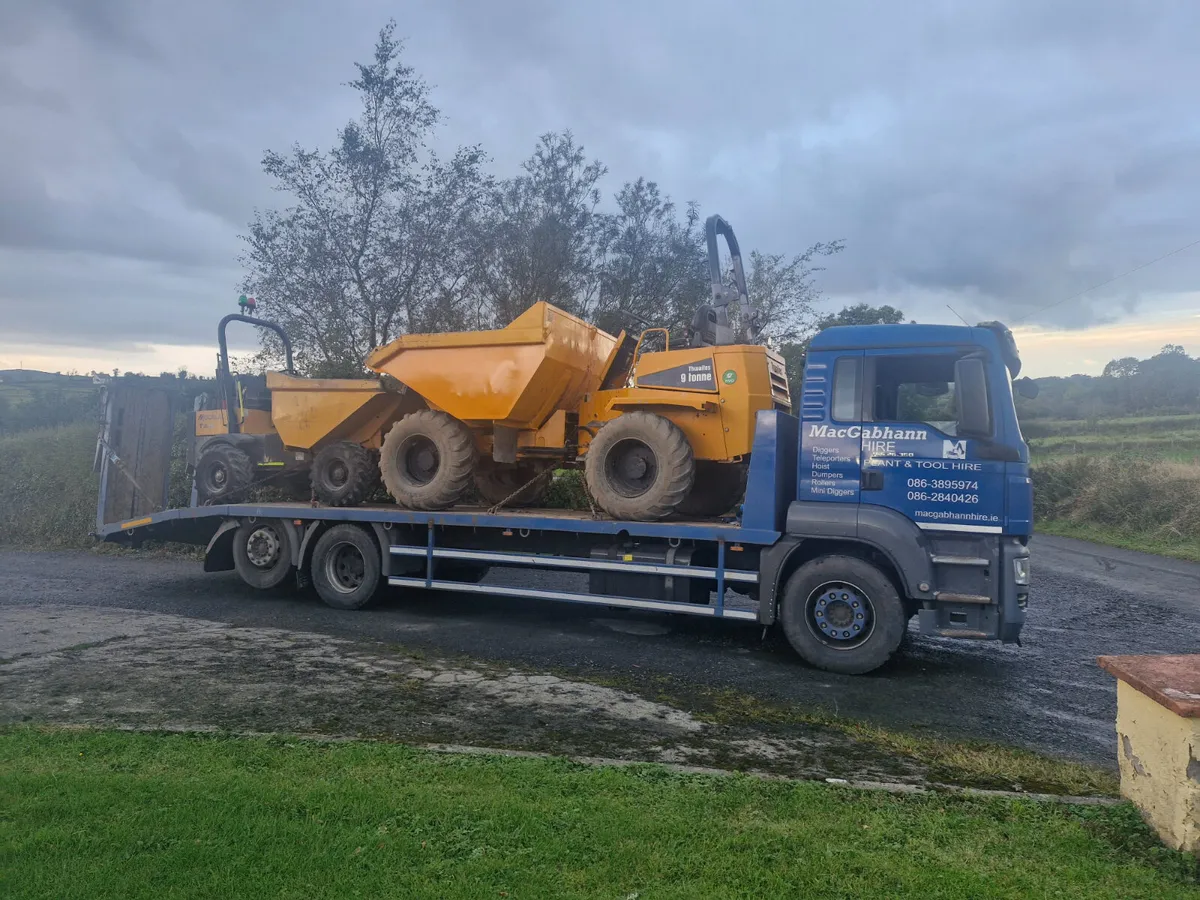 Dumper hire - Image 1