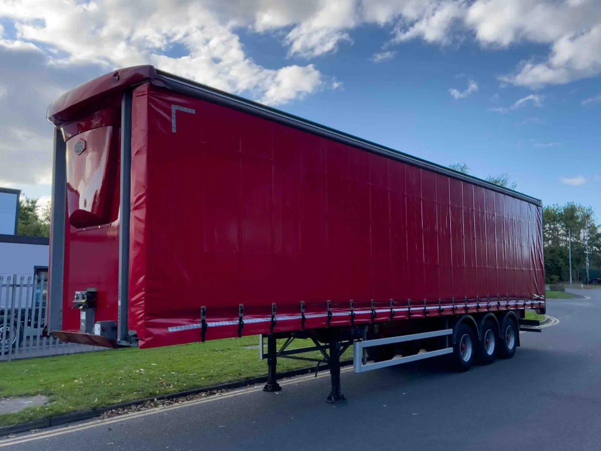 2017 CARTWRIGHT 4556mm TRI AXLE CURTAINSIDE TRAILE - Image 3