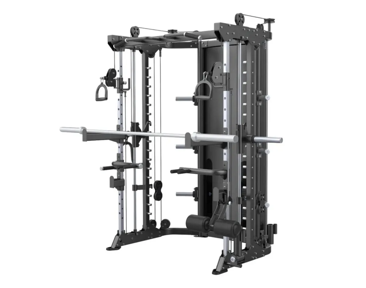 Multi gym squat rack cable machine smith machine for sale in Co. Tyrone for 1 999 on DoneDeal