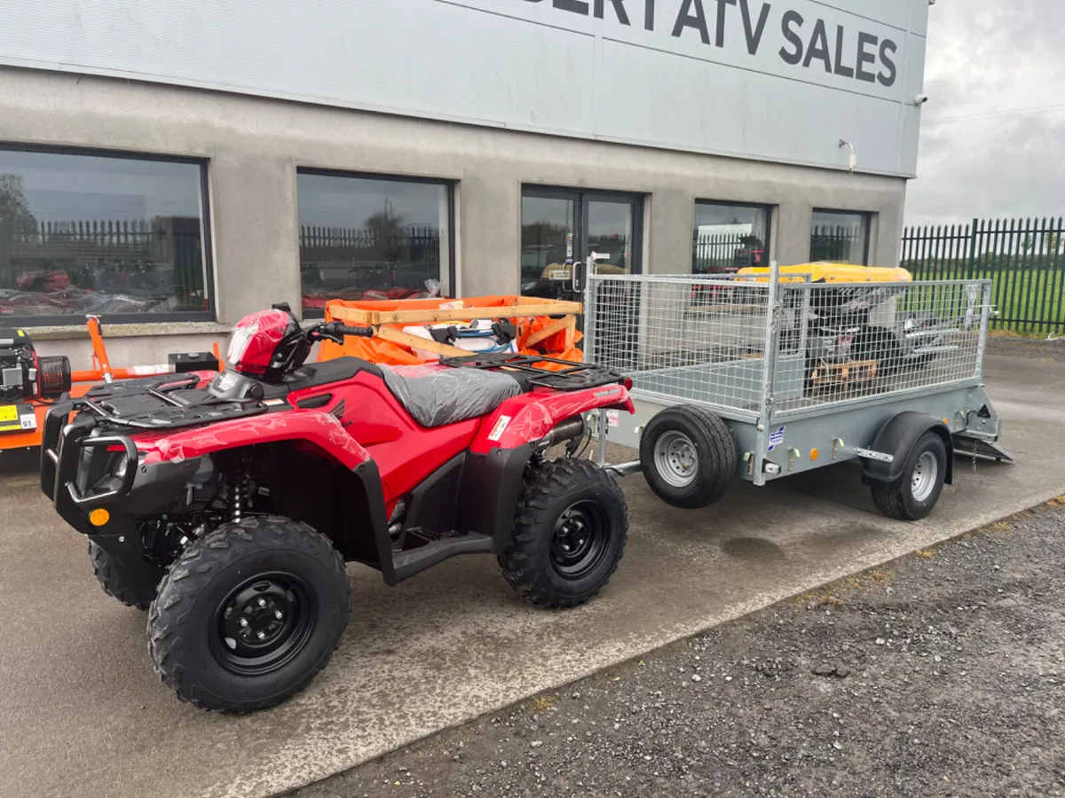 FINANCE DEAL !! €70 P/Week Honda & Ifor Williams - Image 1
