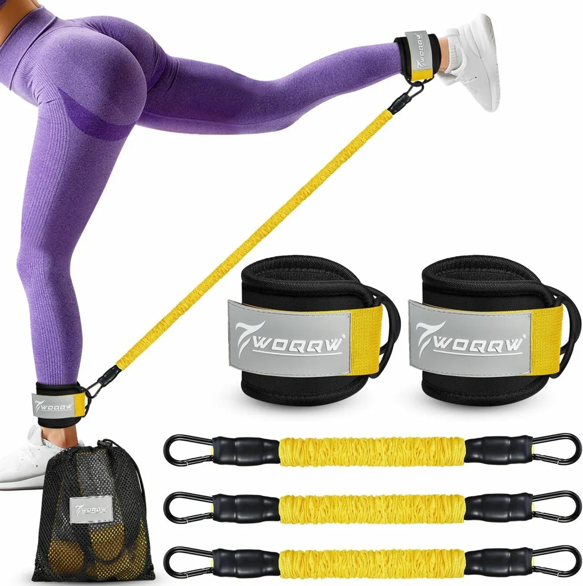 Ankle weights with resistance bands sale