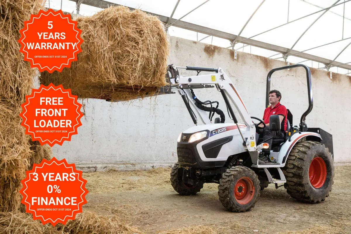 Bobcat Tractors | FREE LOADER & 5 YEAR Warranty - Image 1