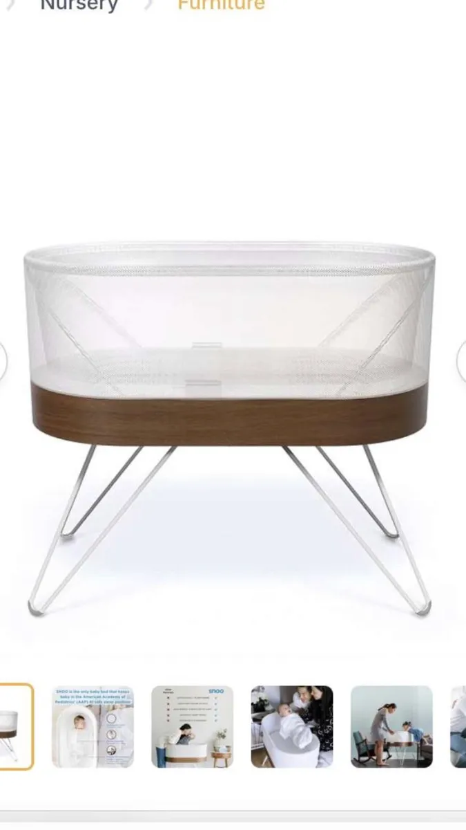 SNOO sleeper cot for sale for sale in Co. Mayo for €500 on DoneDeal