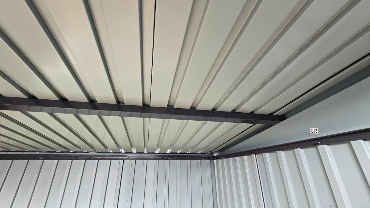 Premium Pitched 8ft x 6ft Steel Shed - Image 4