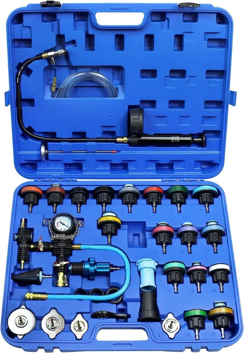 Pneumatic Radiator Pressure Tester With CoolingKit - Image 1