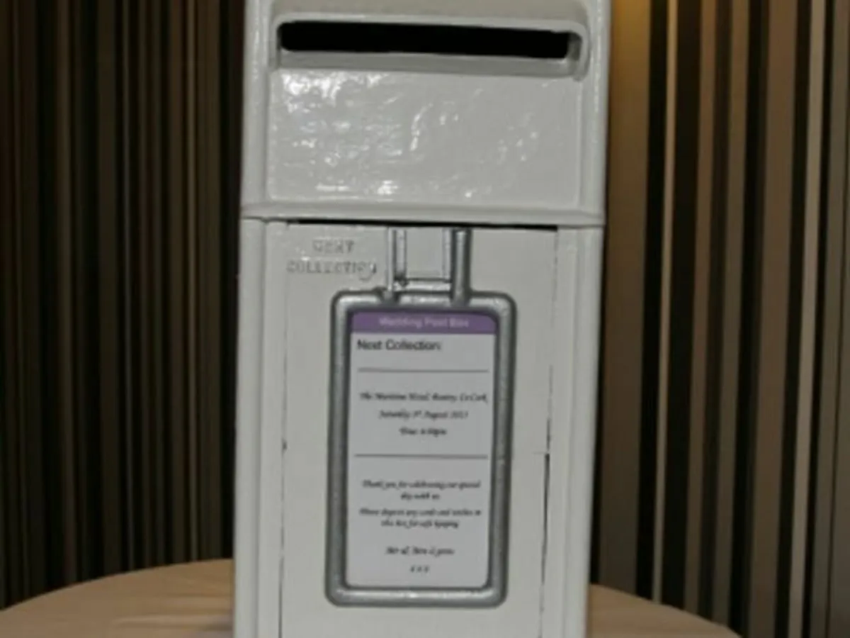 Wedding Post Box for hire - Image 2