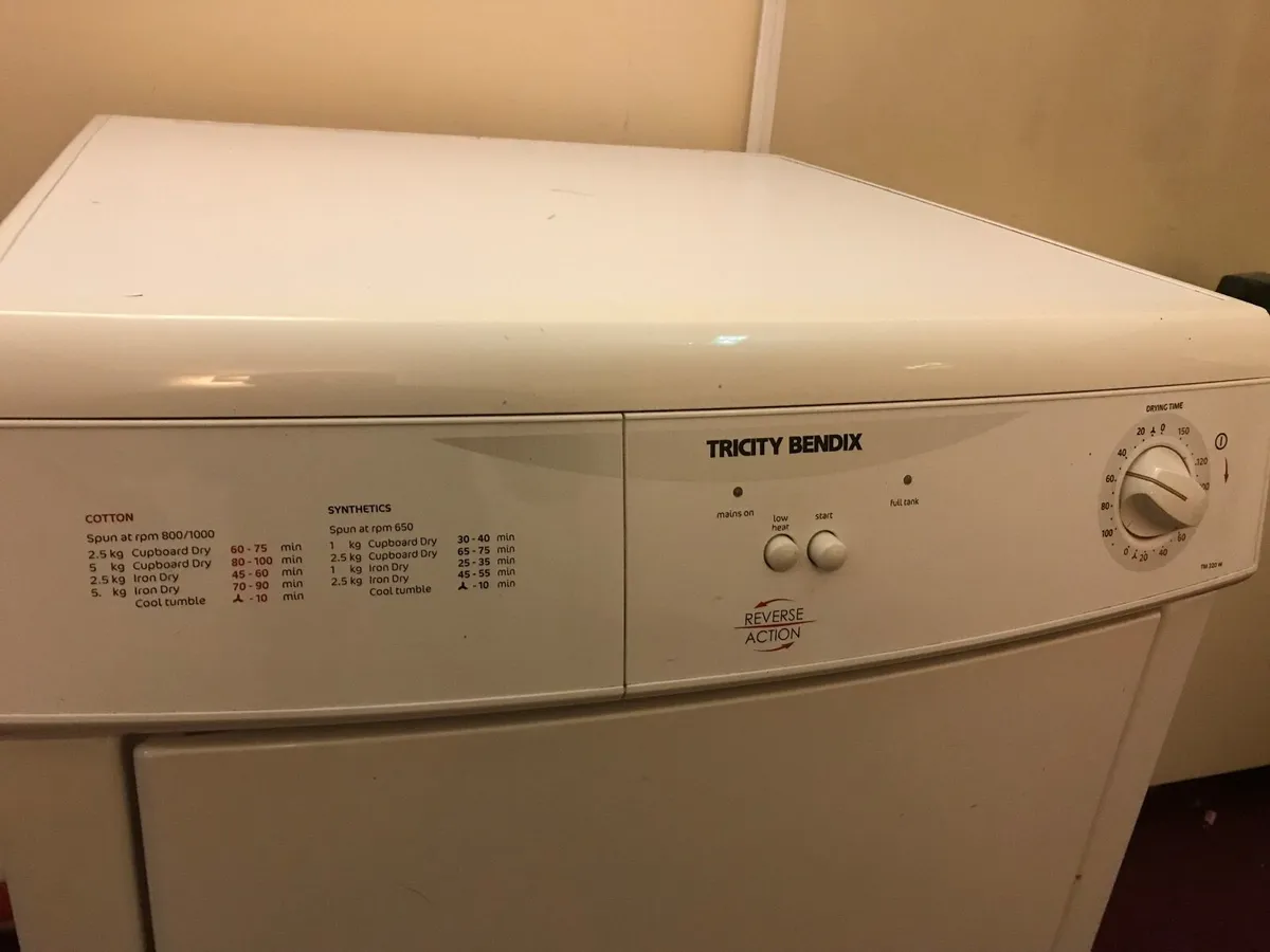 Tricity bendix 8kg Dryer condenser for sale in Co. Cork for €150 on