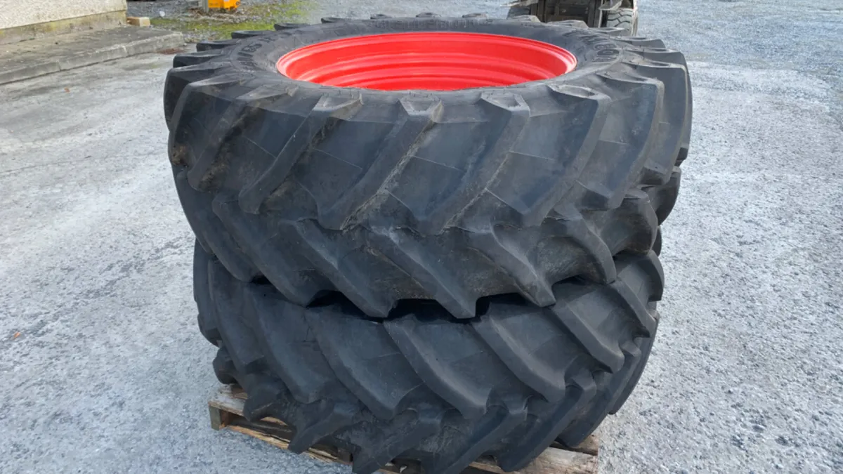 Set of New Fendt Front Rims And Tyres - Image 3