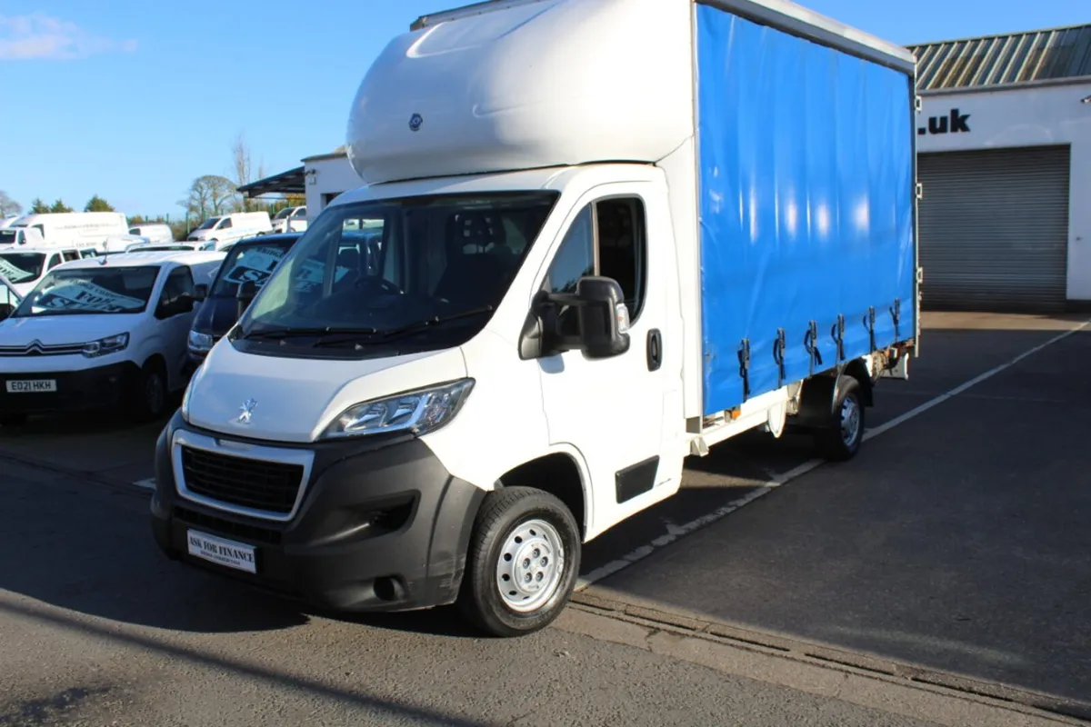 2021 Peugeot Boxer 335 L4 Curtainsider - Image 1