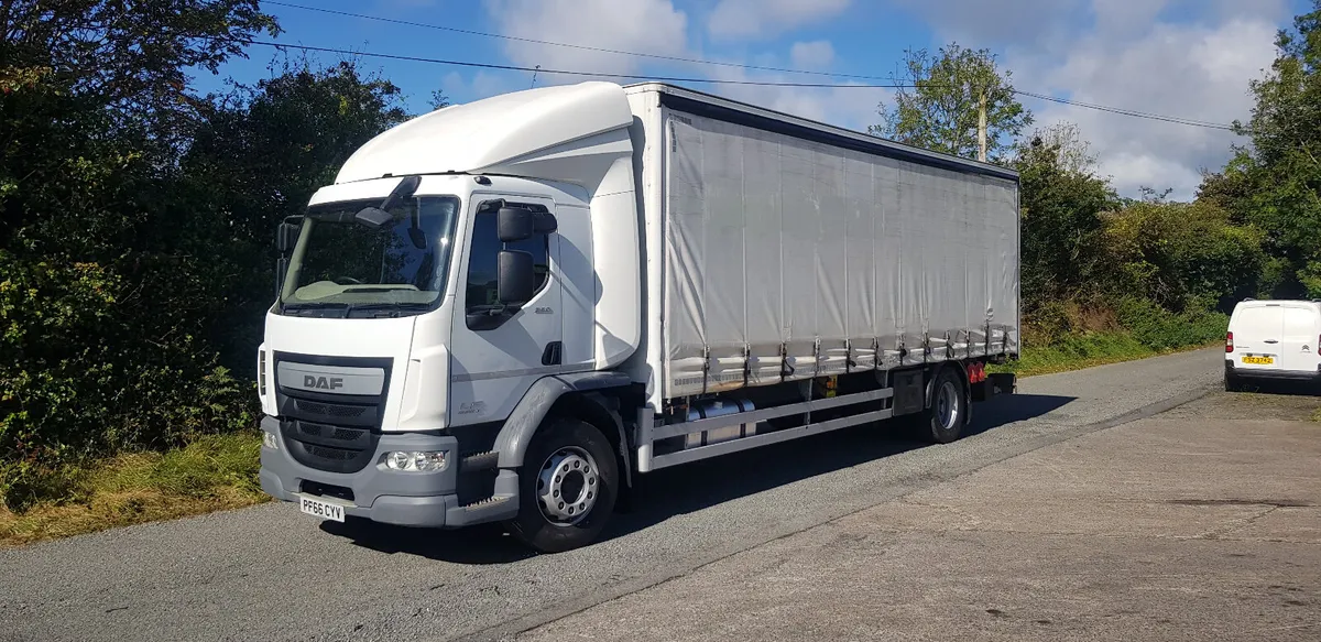 2017 Daf LF 250  , Curtain Side ,Euro 6 , - Image 4