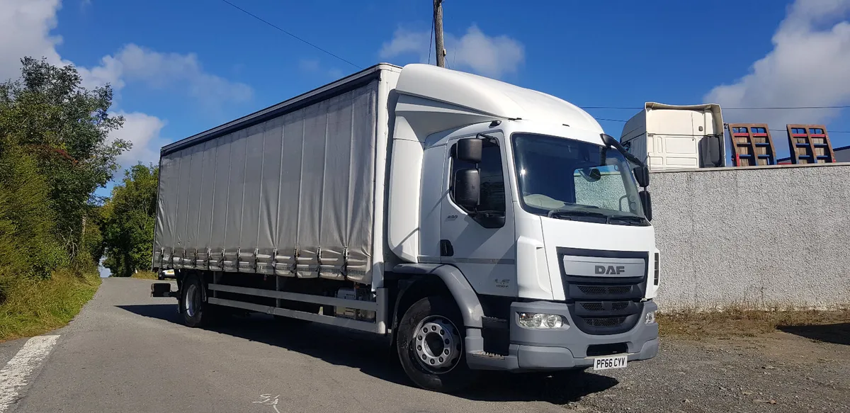 2017 Daf LF 250  , Curtain Side ,Euro 6 , - Image 1