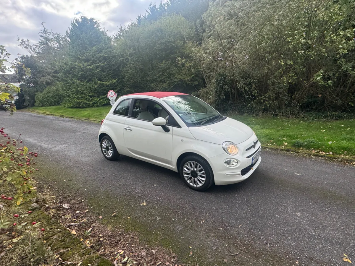 19 Fiat 500 1.2 AUTOMATIC .. convertible - Image 1