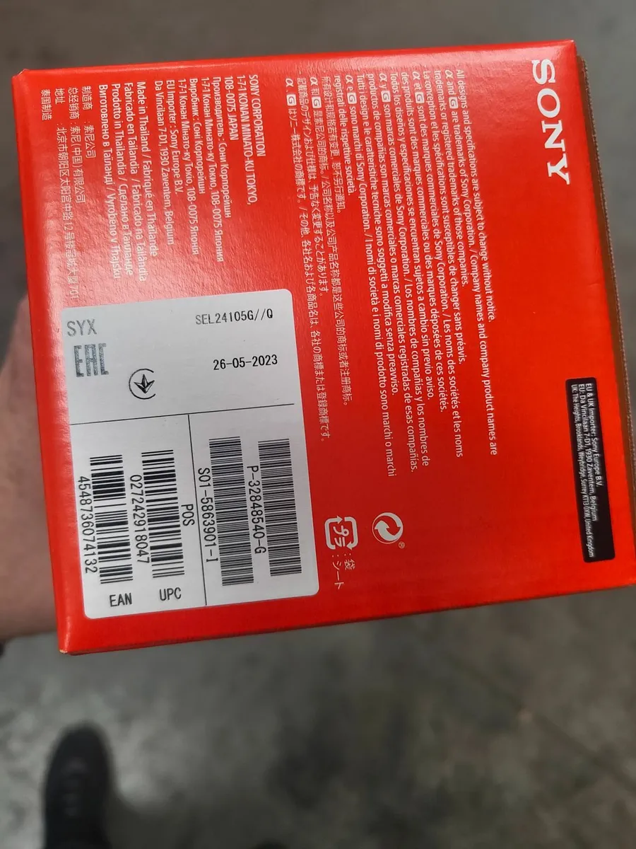 Brand New Sony FE 24105mm Camera lens for sale in Co. Dublin for €950