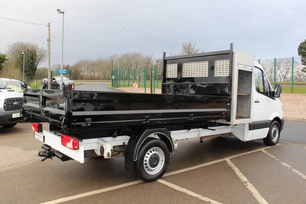 2017 Mercedes-Benz Sprinter 314 LWB S/C Tipper - Image 4