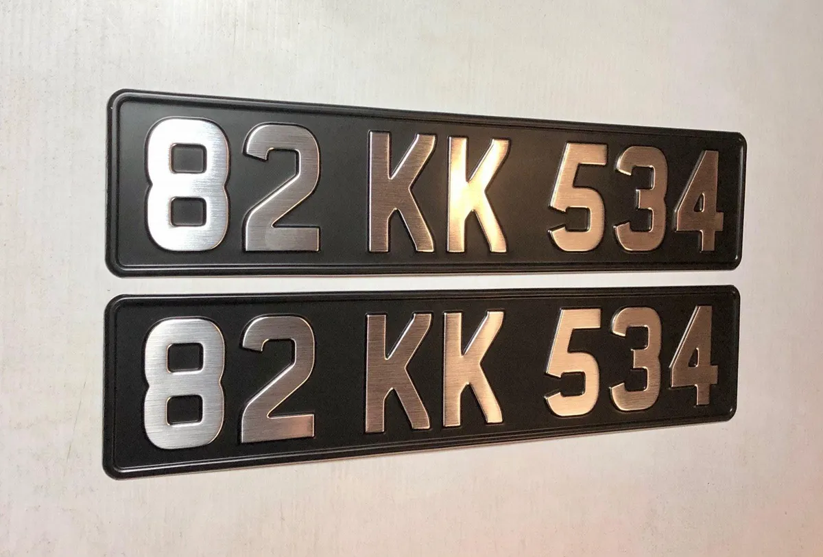 Vintage Number Plates at NOWPLATES.com - Image 1