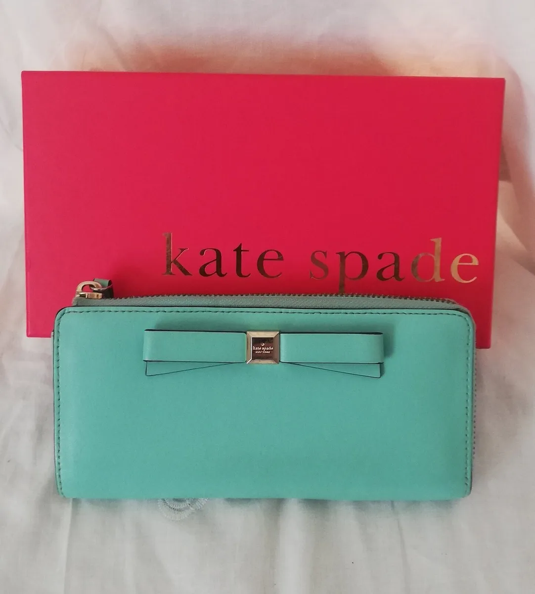 KATE SPADE NISHA MONTFORD PARK SMOOTH ZIP WALLET for sale in Co. Kildare for 100 on DoneDeal