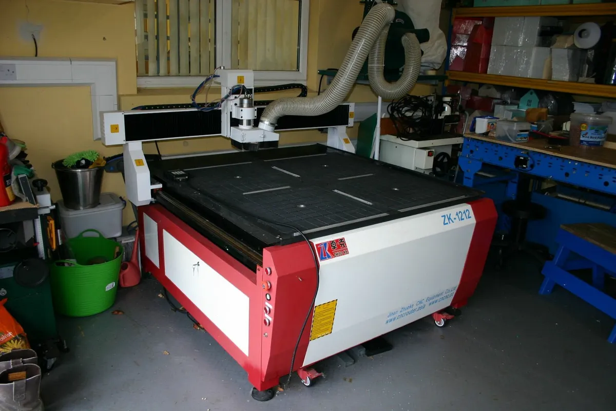 CNC 3- Axis Woodworking Router plus Rotary Axis - Image 1