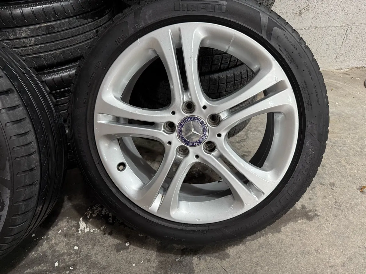Mercedes wheels 17” for sale in Co. Clare for €250 on DoneDeal