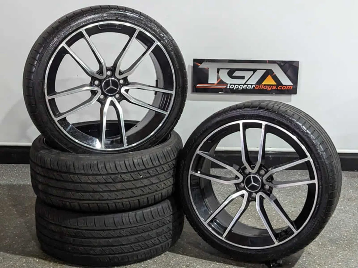 20" Mercedes Style Alloys & Tyres Mercedes C-CLASS - Image 1