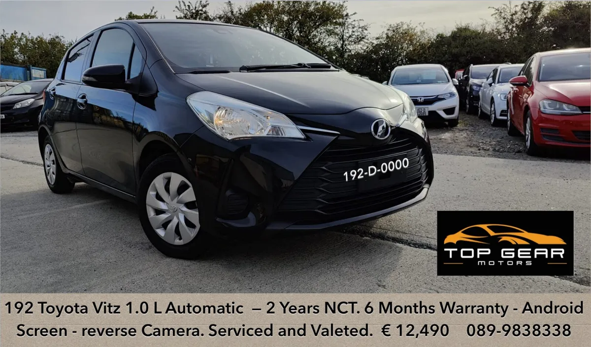 Toyota Yaris / Vitz 2019 -1.0 automatic - Image 1
