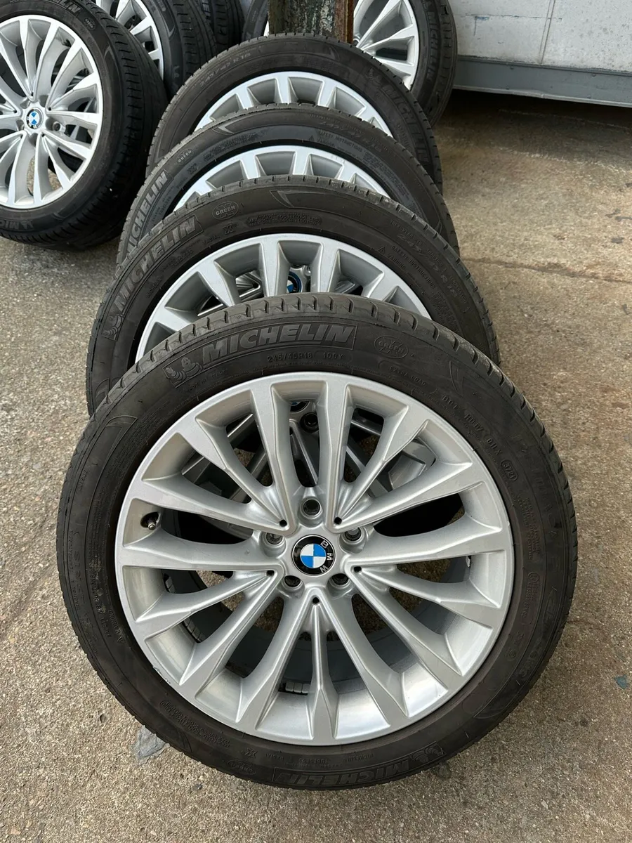 OEM BMW ALLOYS 18’’ 16” with tires - Image 4