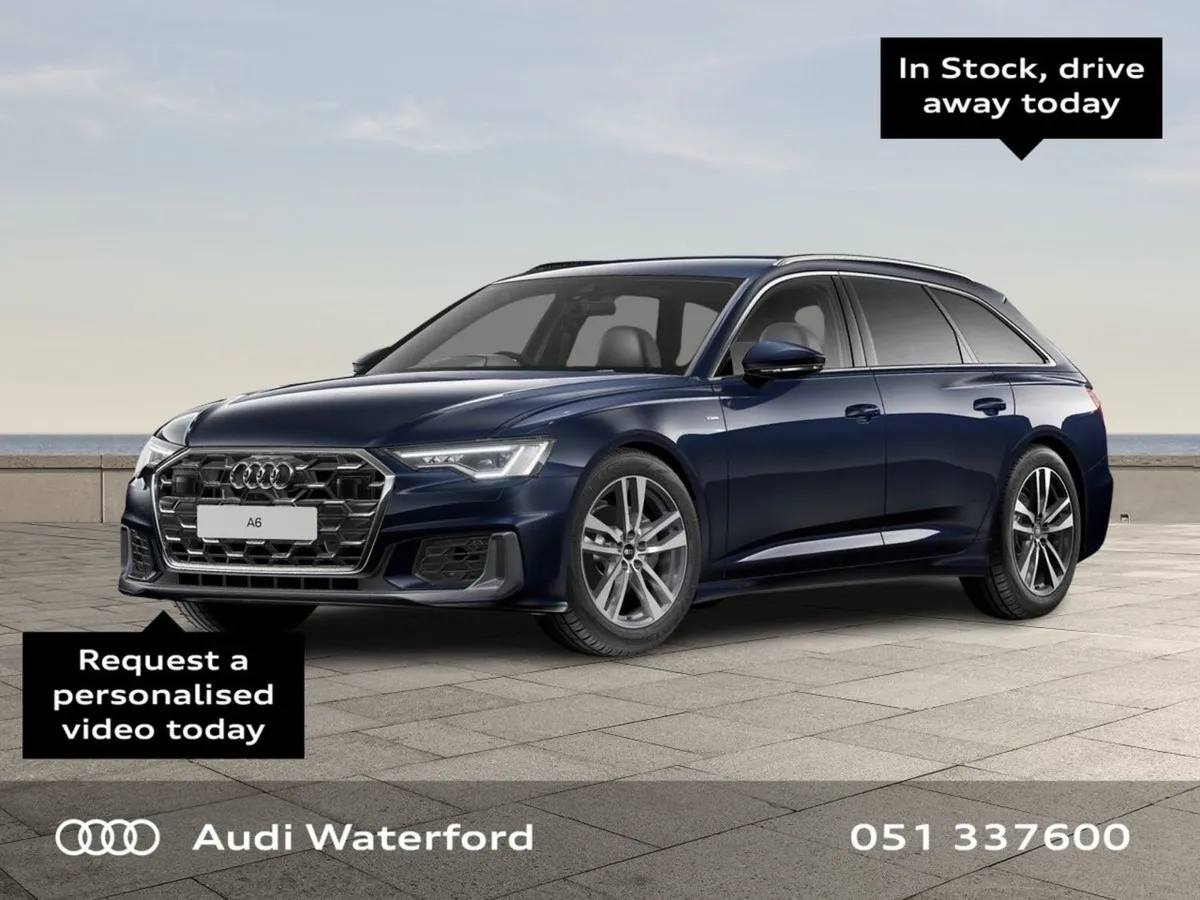 Audi A6 Avant 40 TDI S-line PCP From  836 per Mon - Image 1