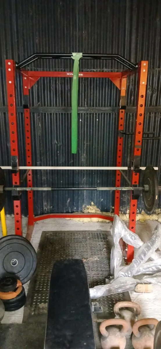 Heavy Duty Power Rack, weights and accessories - Image 1