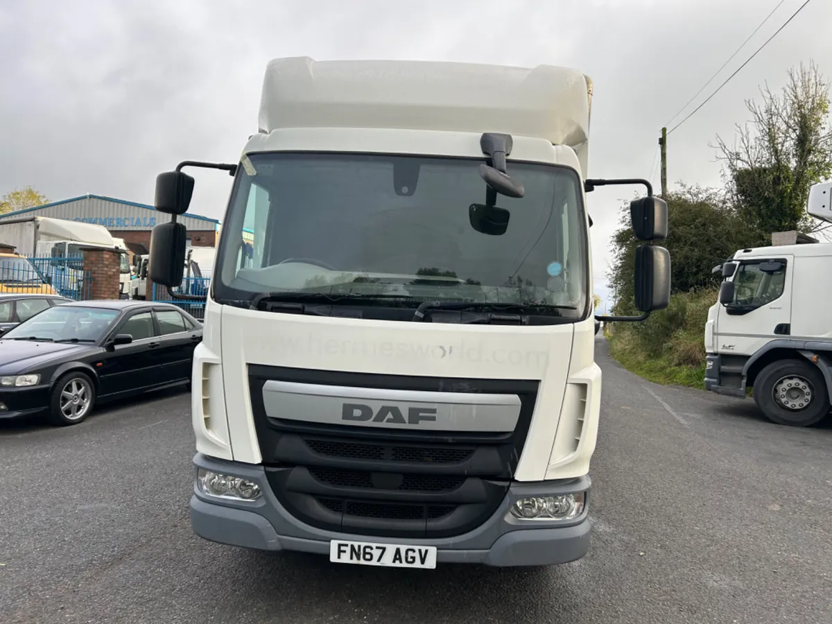 2017 Daf lf180 12 ton on air 24ft box tail lift - Image 2