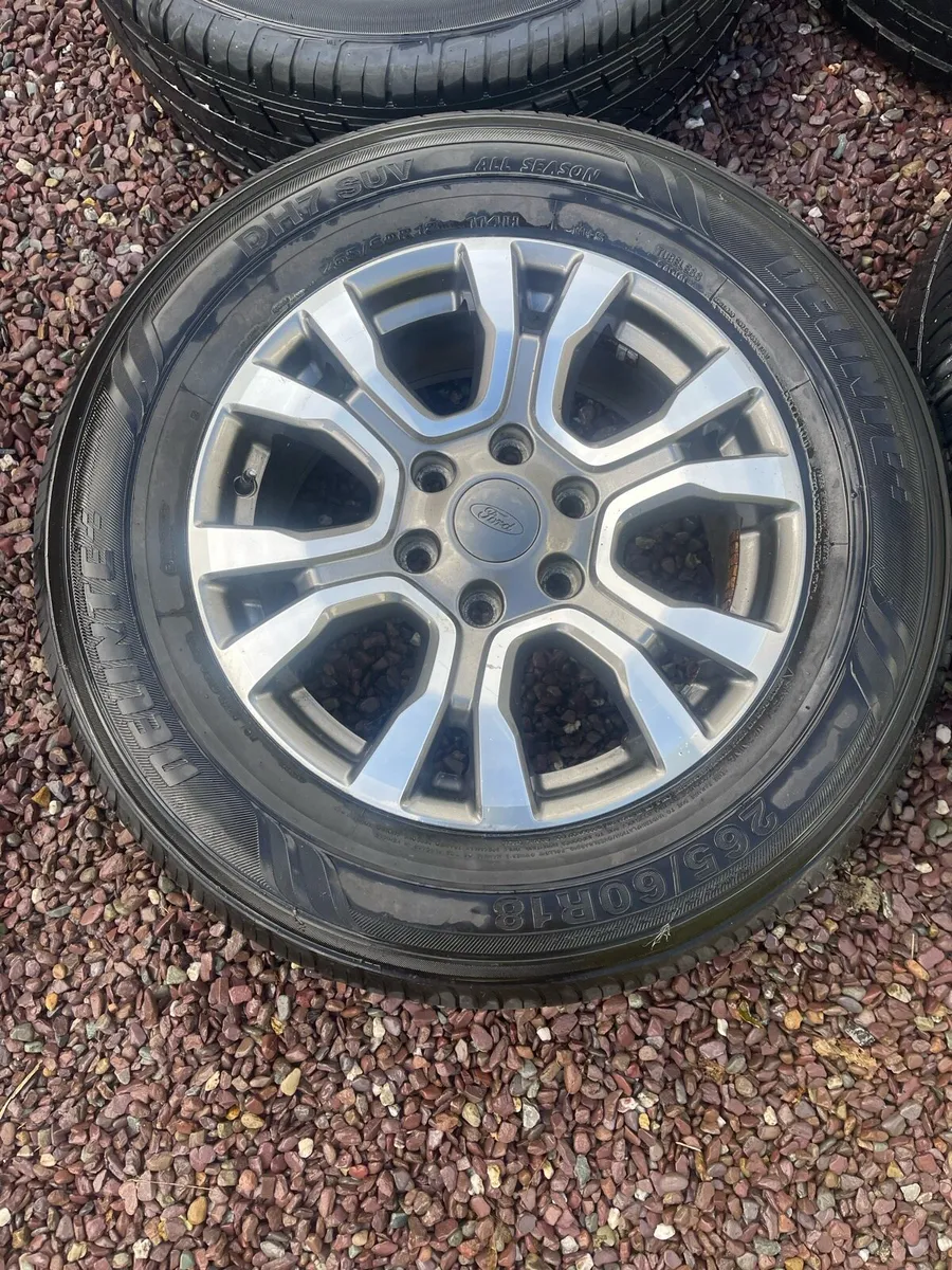 Ford Ranger wheels and tyres for sale in Co. Cork for €320 on DoneDeal