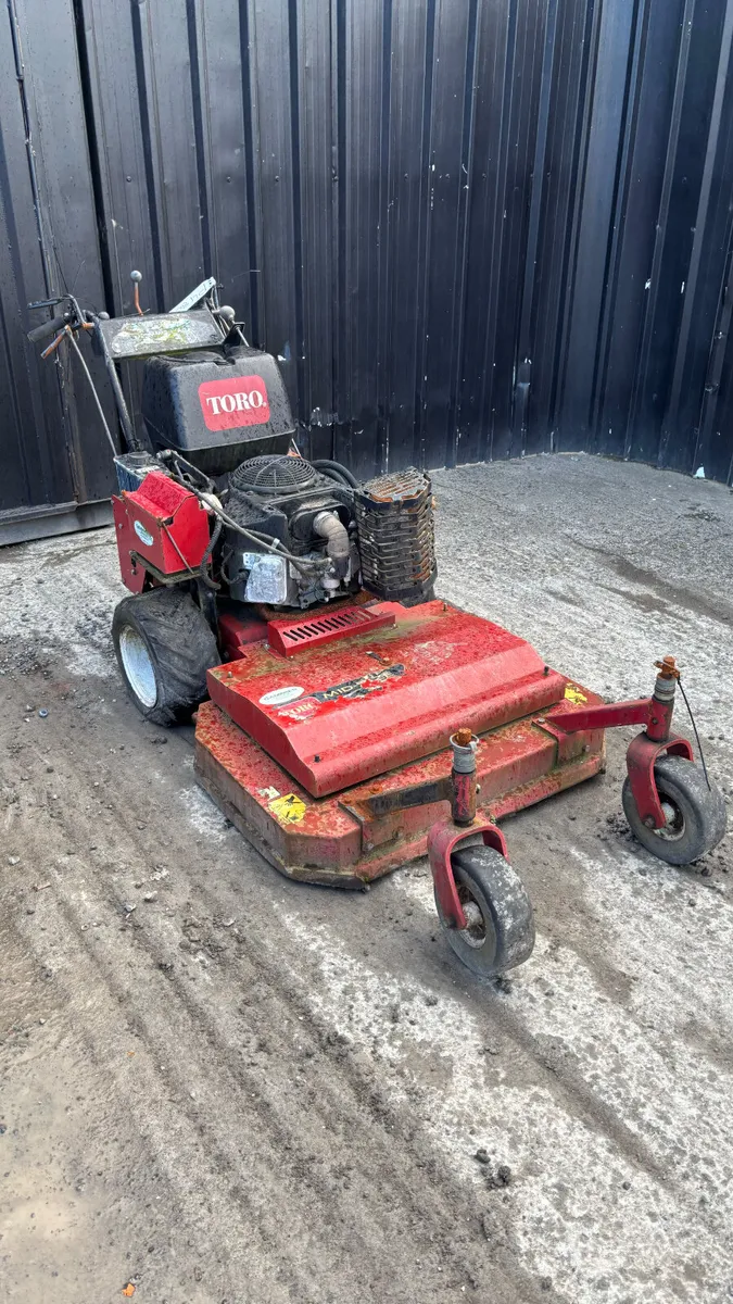 Walk-Behind Toro Midsize Zero Turn Mower - Image 1