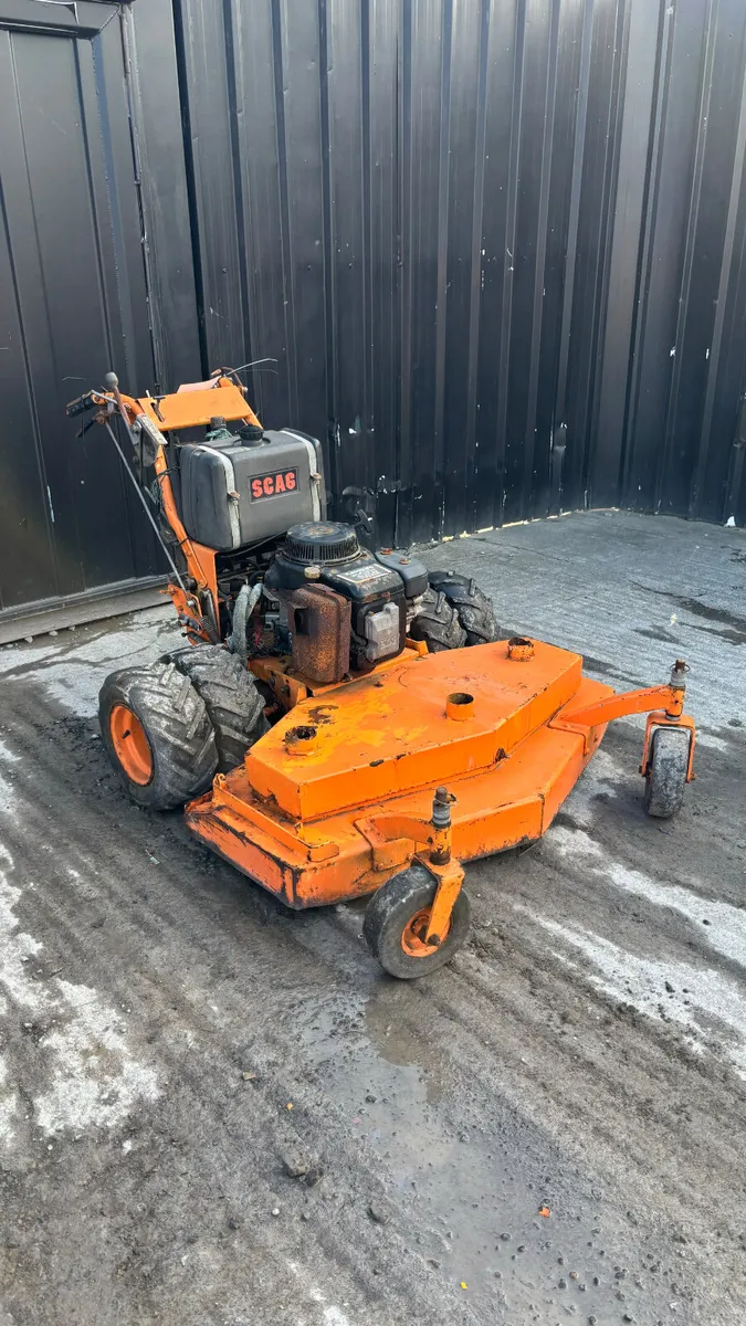 SCAG Walk Behind Zero Turn Mower - Image 1