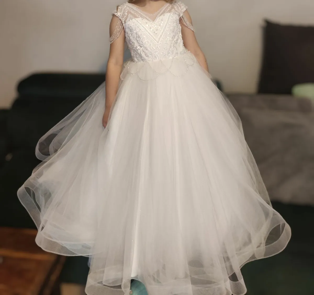 Wonderful, sparkling Communion Dress from Godmothe - Image 2