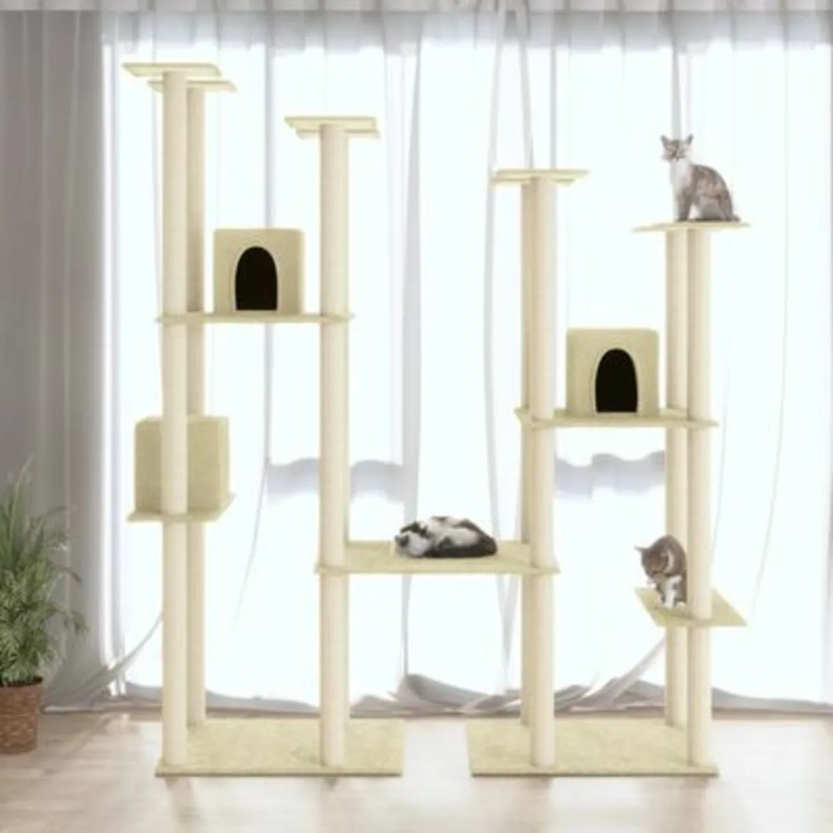 Wood cat trees for sale sales