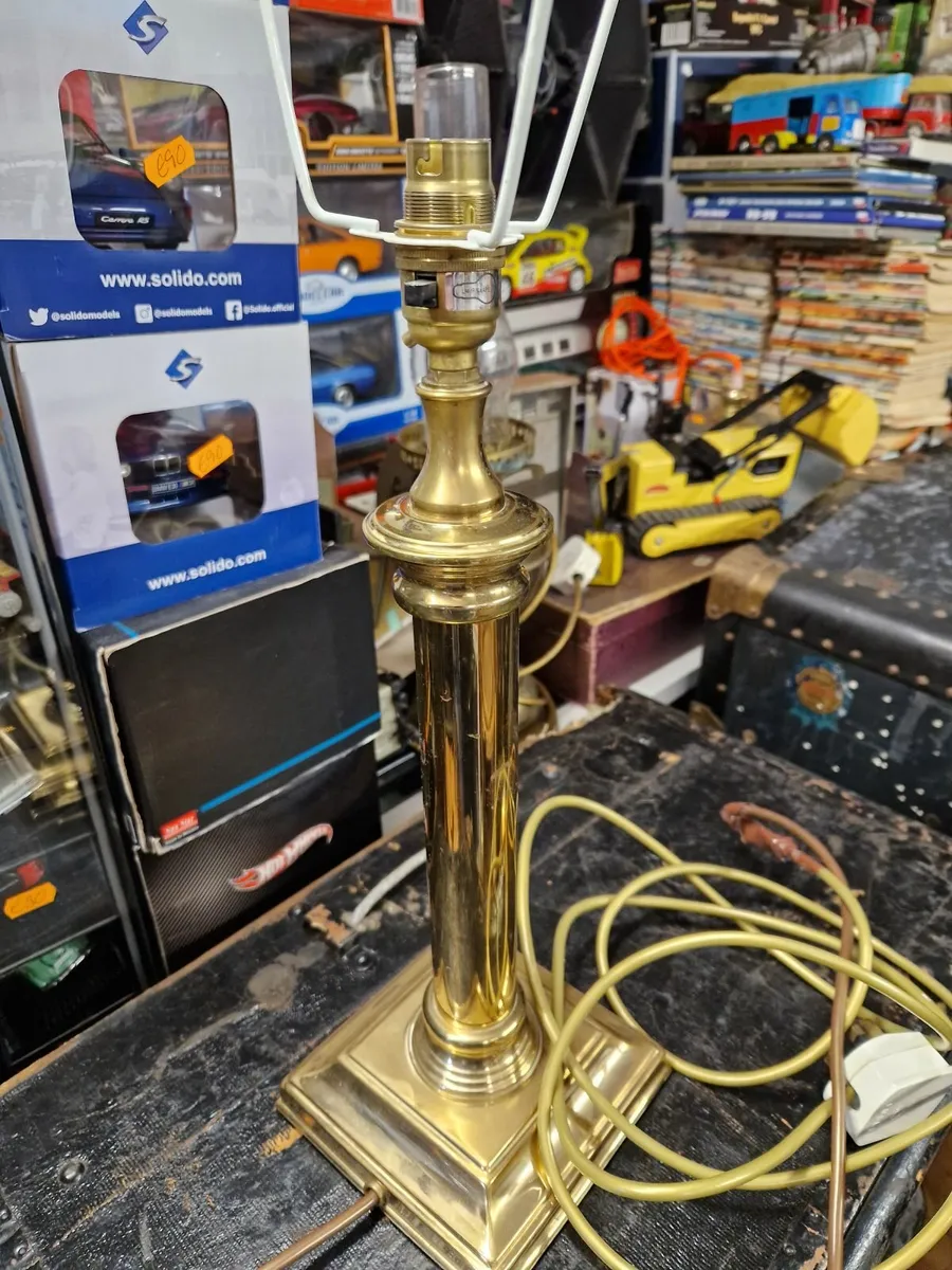 Vintage Brass Effect Lamp for sale in Co. Wicklow for €20 on DoneDeal