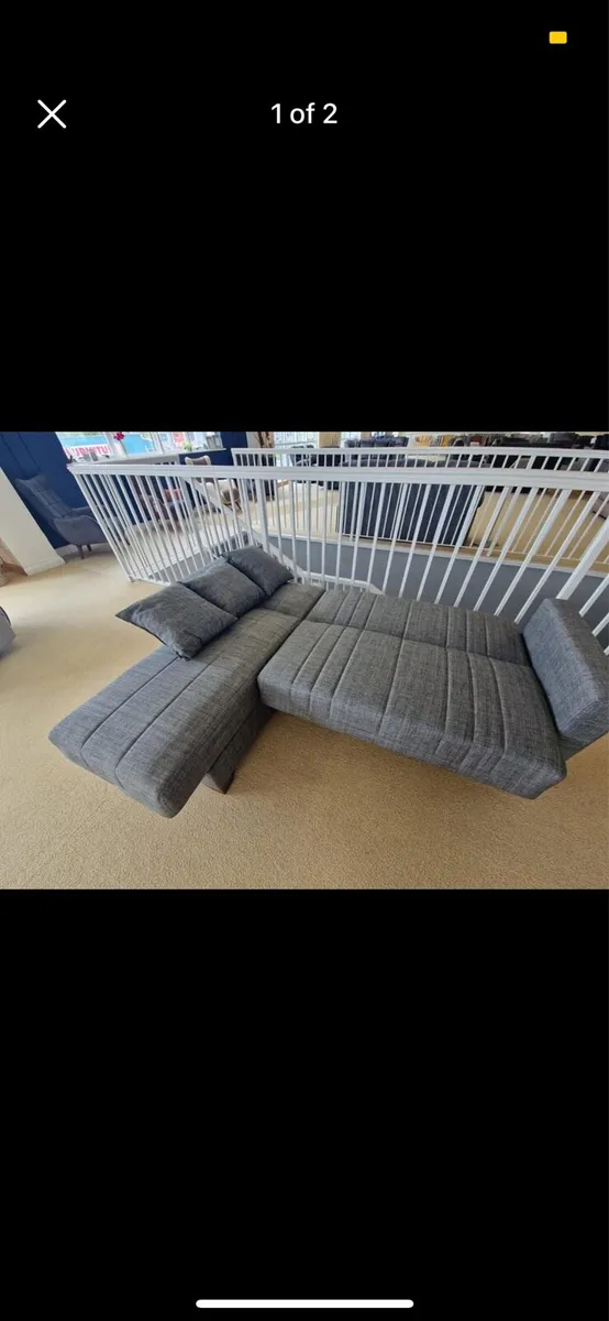 Oasis L shape sofa Beds reduced for sale in Co. Dublin for €650 on DoneDeal